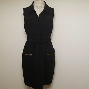 Calvin Klein black sleeveless dress